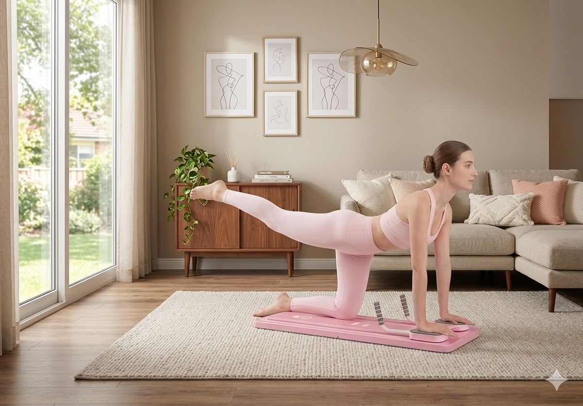 Ensemble Pilates Réformateur Pliable 6 en 1 — Pure Pilates™